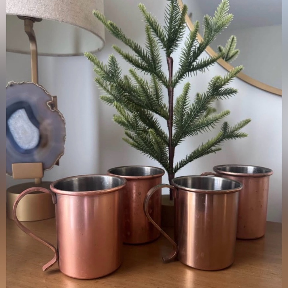 Set of Copper Mugs from World Market